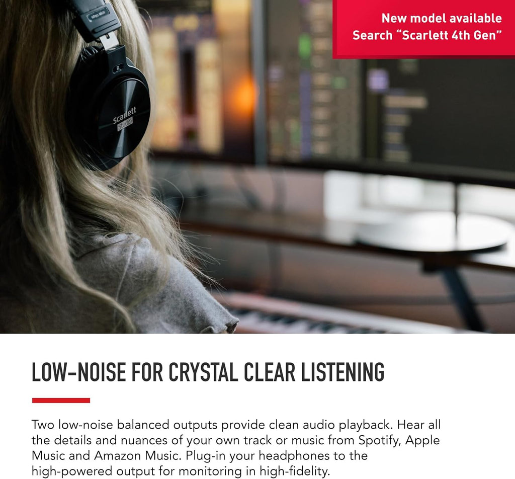 Scarlett Solo 3Rd Gen USB Audio Interface